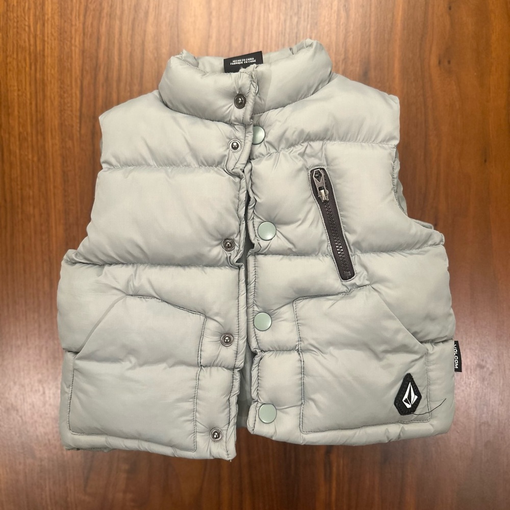 Olive Puffer Vest from Volcom